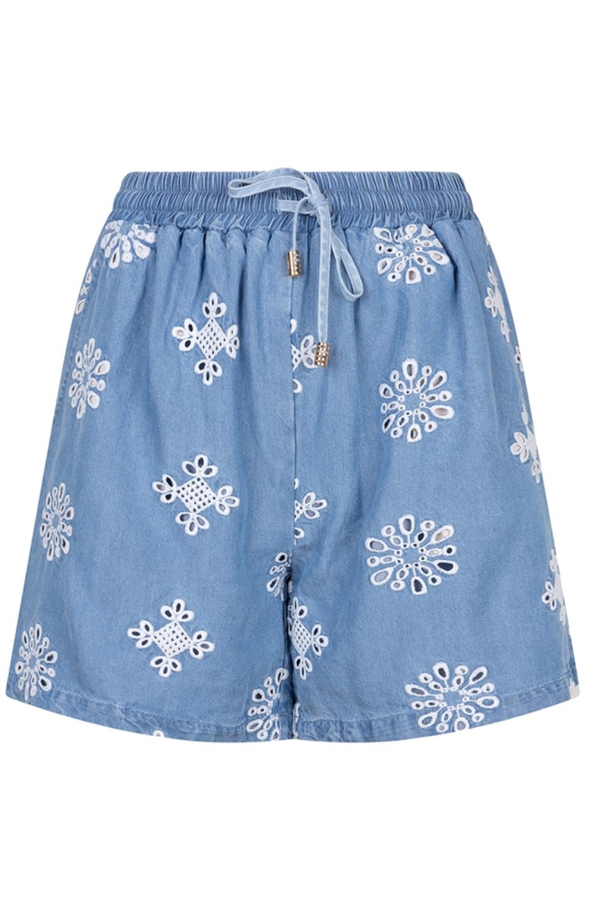 SHORTS CHAMBRAY HS25 28210 600 blue
